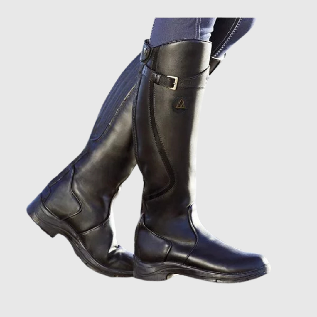 Remedios | Botas de piel con plantilla ortopédica