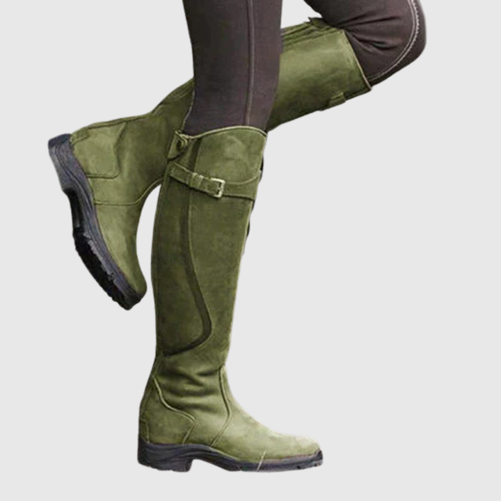 Remedios | Botas de piel con plantilla ortopédica