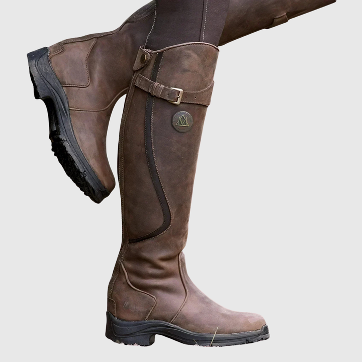 Remedios | Botas de piel con plantilla ortopédica
