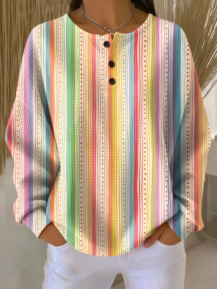 Noelia | Jersey de rayas verticales de colores