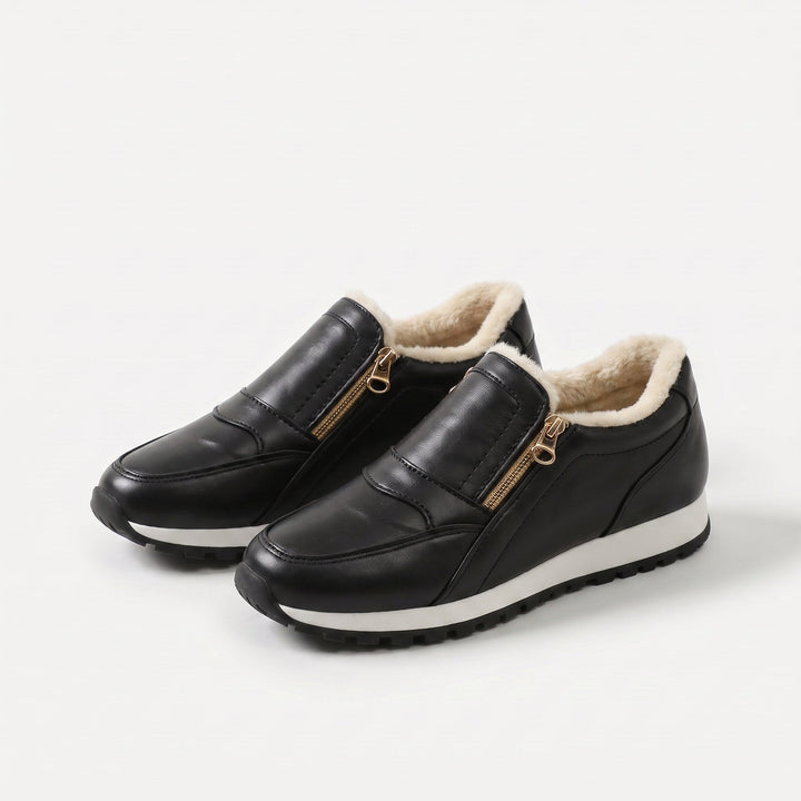 Sara | Zapatillas Altas Forradas con Doble Cremallera