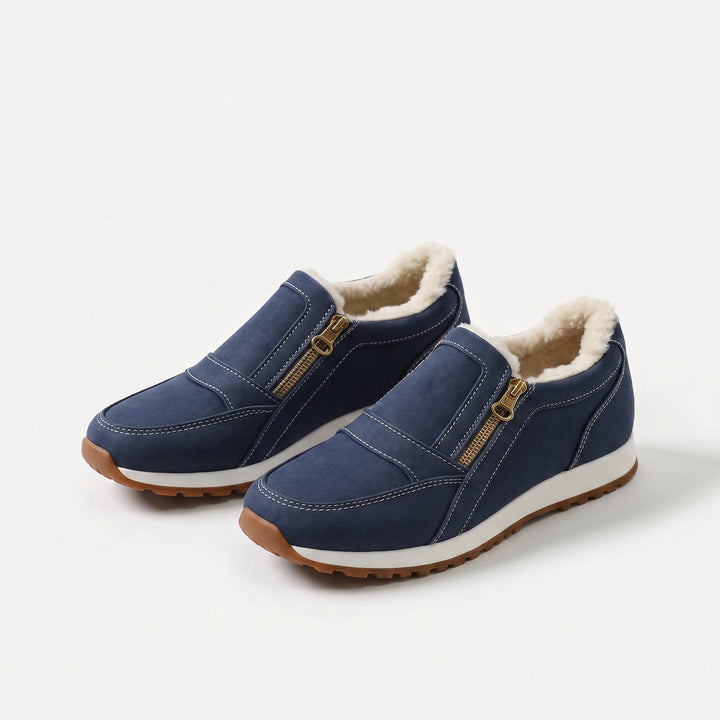 Sara | Zapatillas Altas Forradas con Doble Cremallera