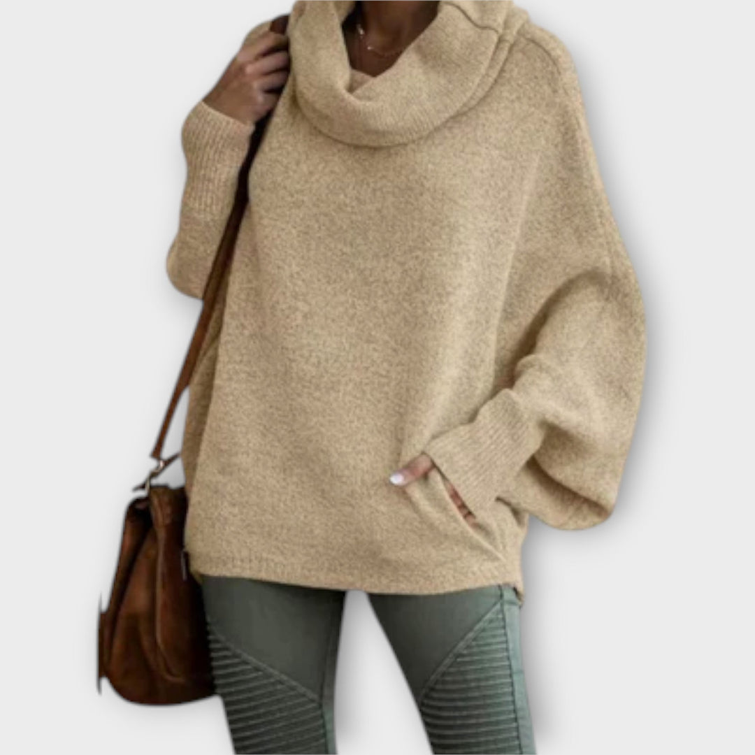 Aitana | Jersey de cuello vuelto elegante