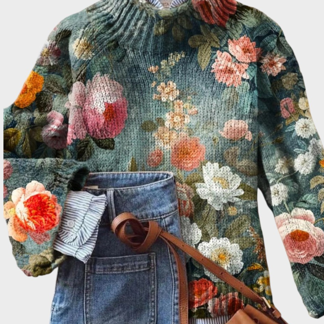 Ainara | Jersey de cuello alto para superponer