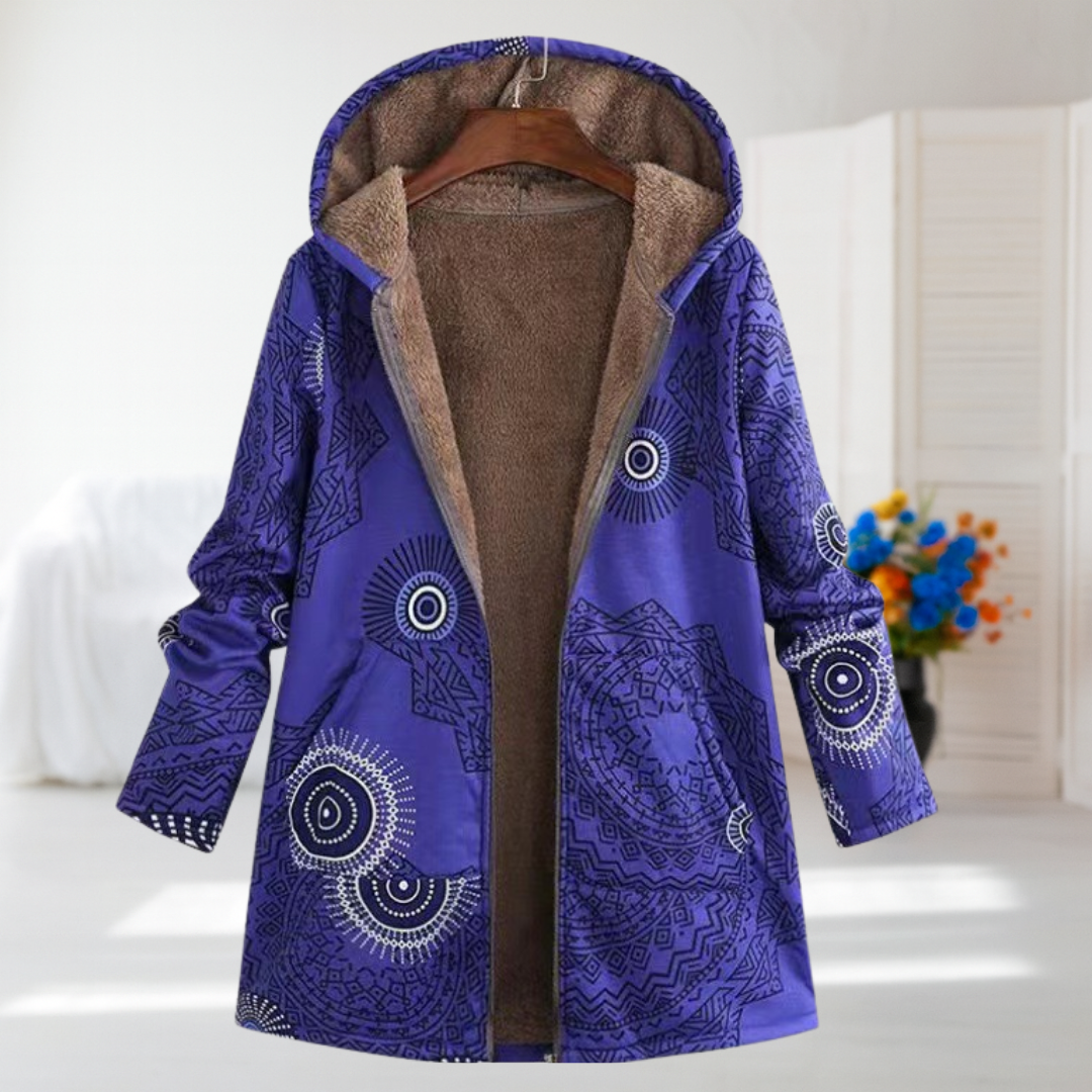 Victoria | Chaqueta elegante de entretiempo en morado
