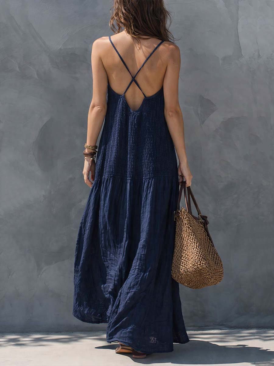 Josefa | Vestido largo patchwork bohemio