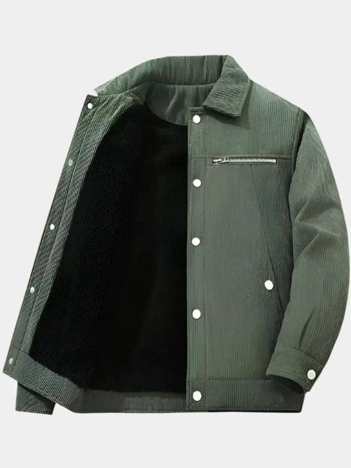 Abel | Chaqueta casual forrada de borreguito