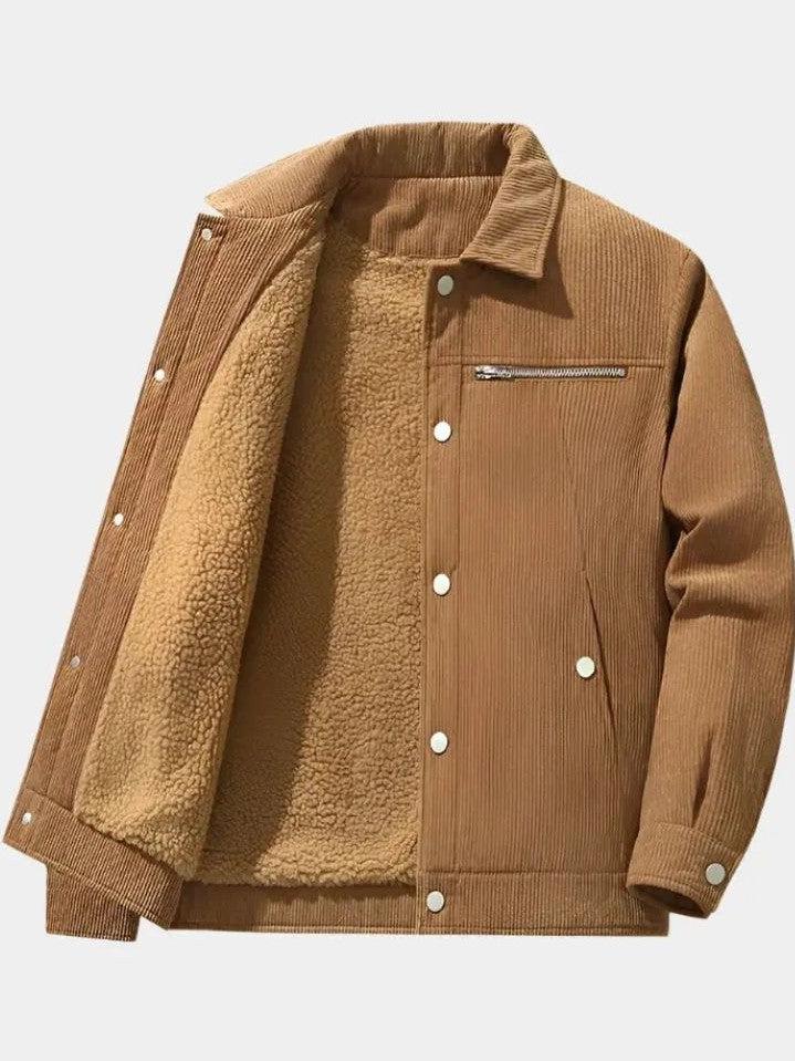 Abel | Chaqueta casual forrada de borreguito