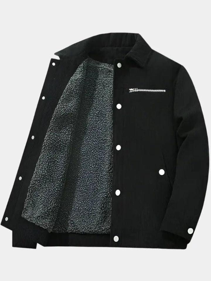 Abel | Chaqueta casual forrada de borreguito