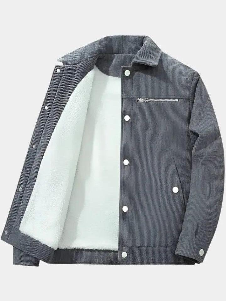 Abel | Chaqueta casual forrada de borreguito