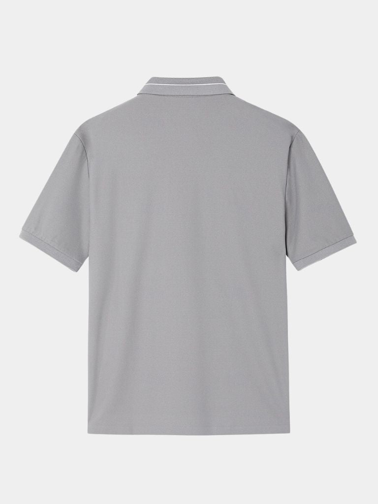 Adolfo | Polo clásico gris