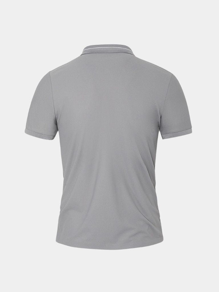 Adolfo | Polo clásico gris