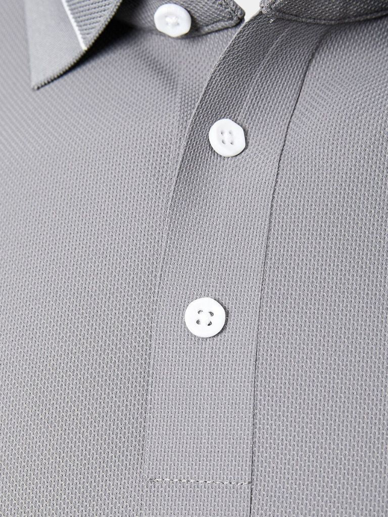 Adolfo | Polo clásico gris