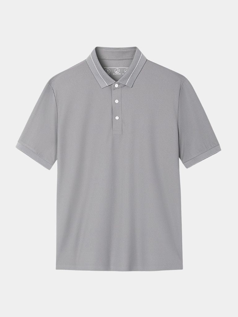 Adolfo | Polo clásico gris