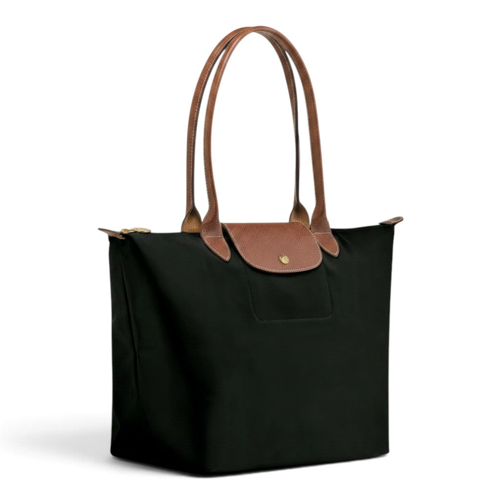 Adoración | Bolso shopper plegable negro