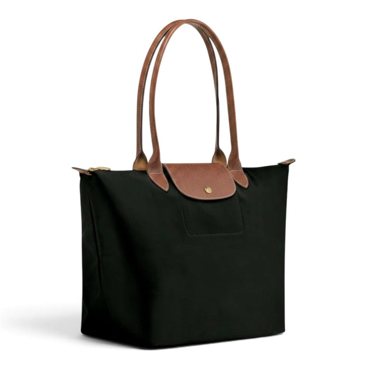 Adoración | Bolso shopper plegable negro