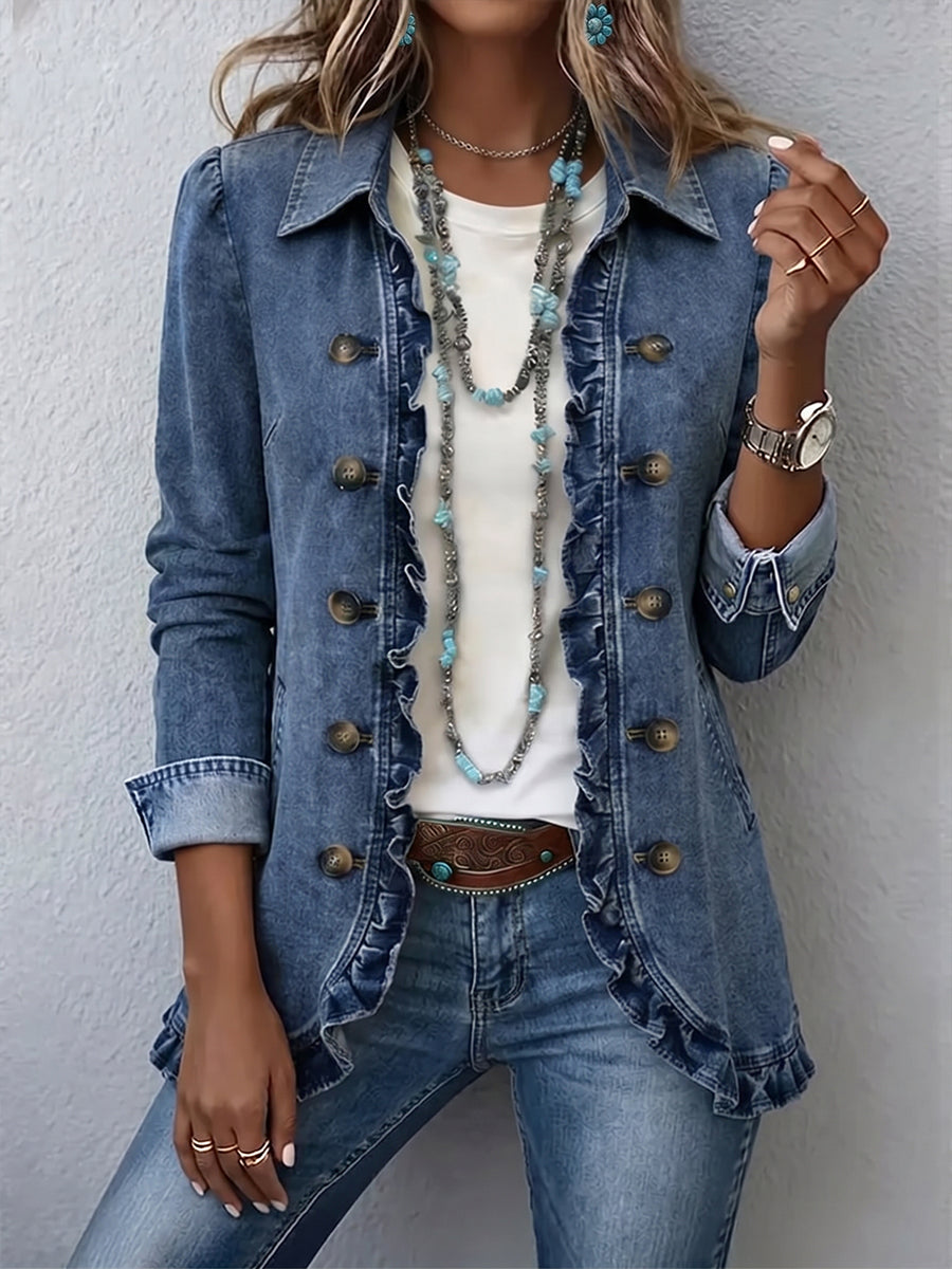 Adriana | Chaqueta con volantes