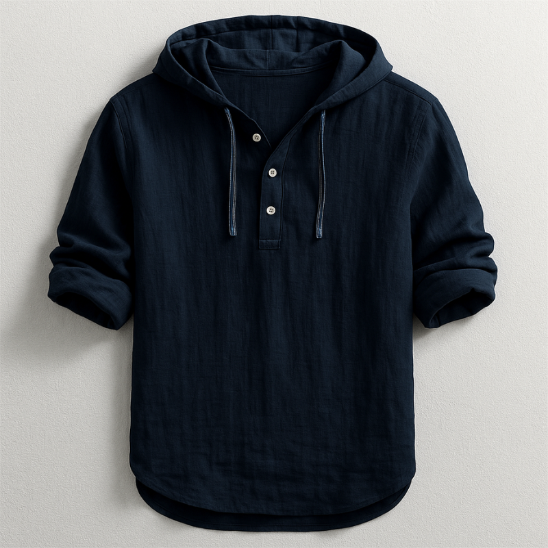 Aitor | Camisa casual azul marino