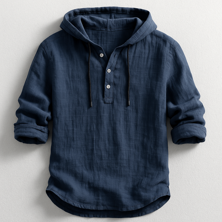 Aitor | Camisa casual azul marino