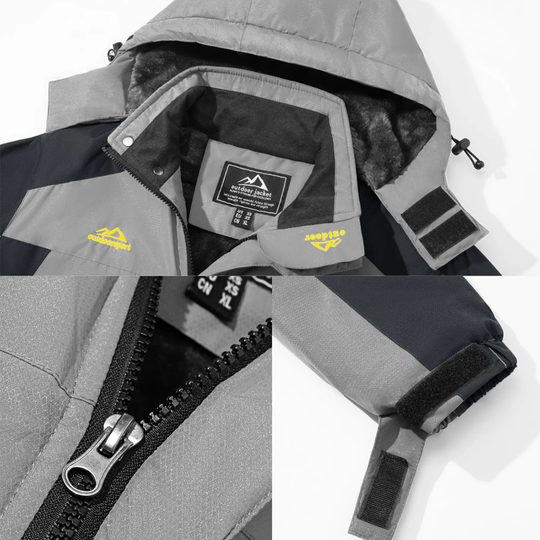 Alberto | Chaqueta impermeable y cortavientos con capucha