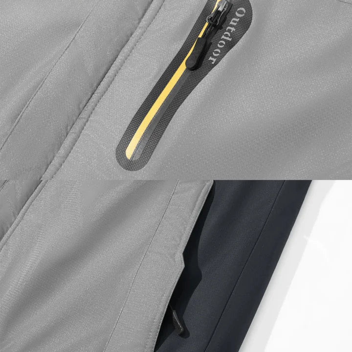 Alberto | Chaqueta impermeable y cortavientos con capucha