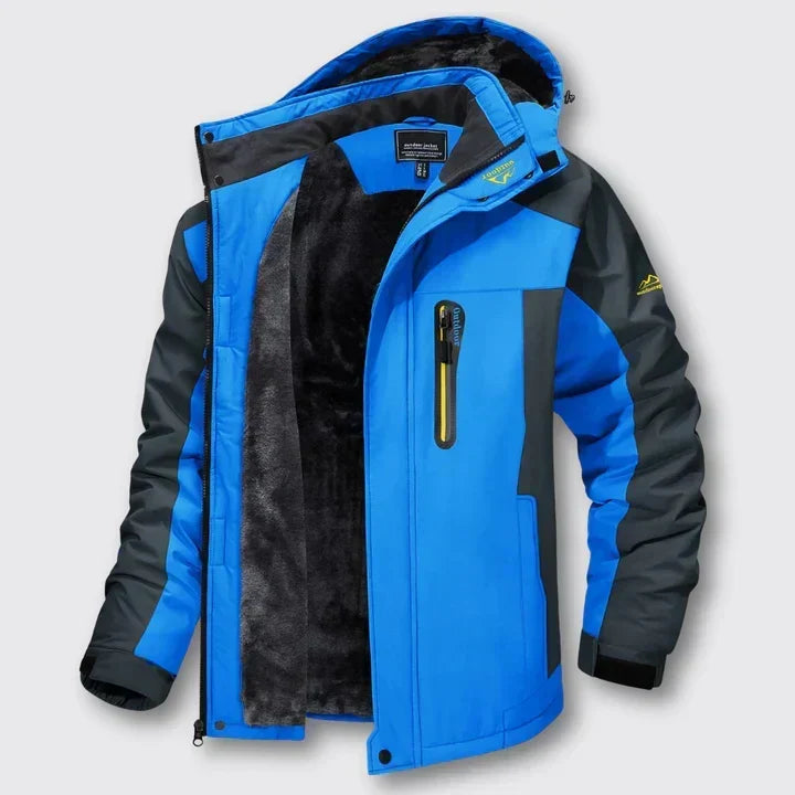 Alberto | Chaqueta impermeable y cortavientos con capucha