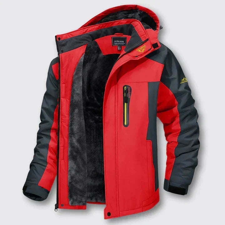 Alberto | Chaqueta impermeable y cortavientos con capucha