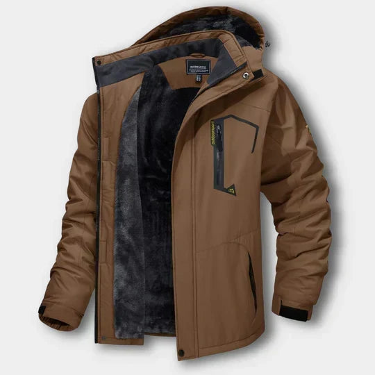 Alberto | Chaqueta impermeable y cortavientos con capucha