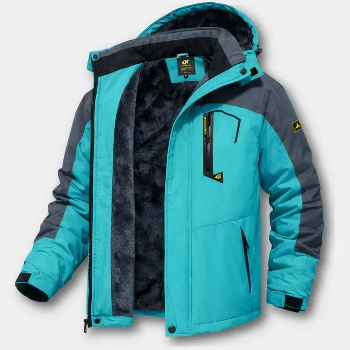 Alberto | Chaqueta impermeable y cortavientos con capucha