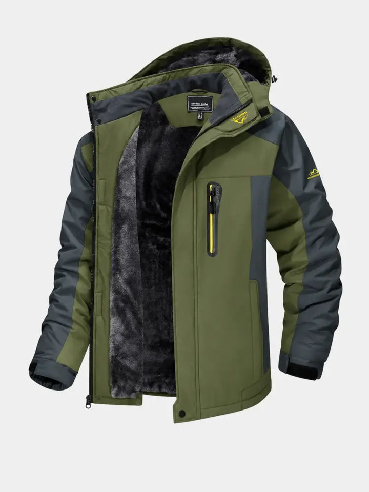 Alberto | Chaqueta impermeable y cortavientos con capucha