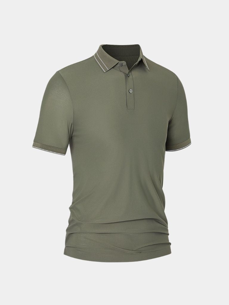 Alcides | Polo clásico marrón