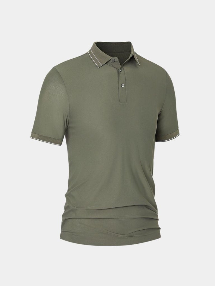 Alcides | Polo clásico marrón
