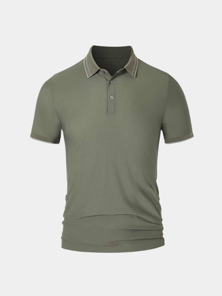 Alcides | Polo clásico marrón