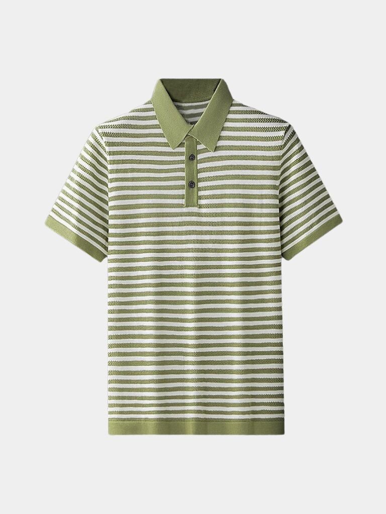 Aldo | Polo de rayas en blanco y negro
