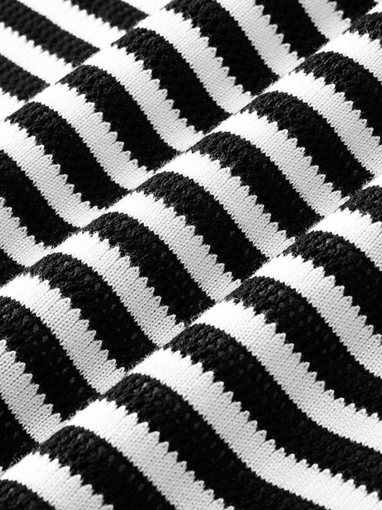 Aldo | Polo de rayas en blanco y negro
