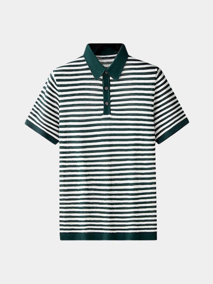 Aldo | Polo de rayas en blanco y negro