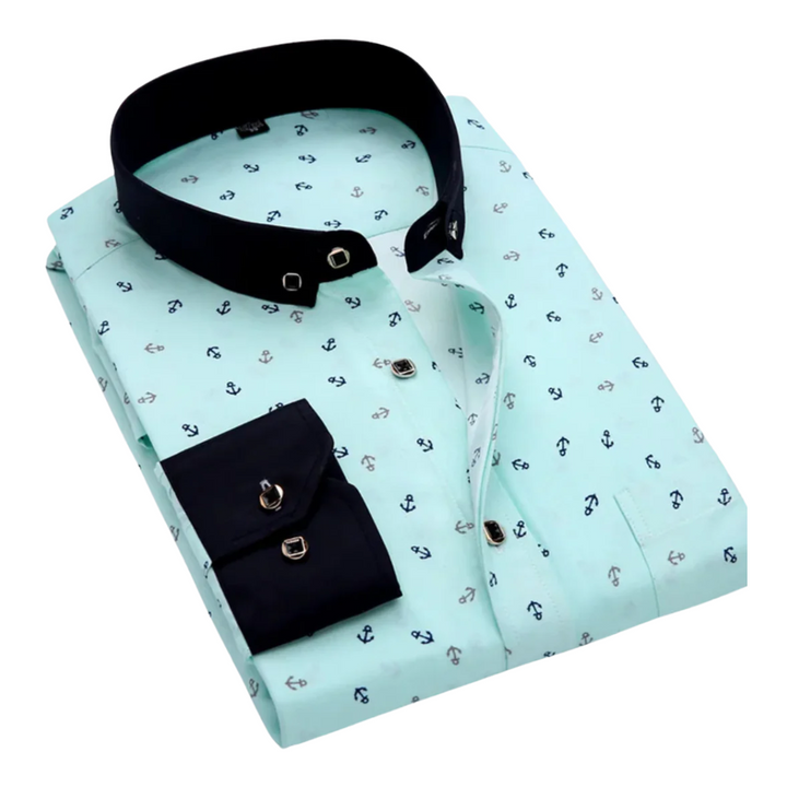 Alejandro | Camisa con estampado tropical