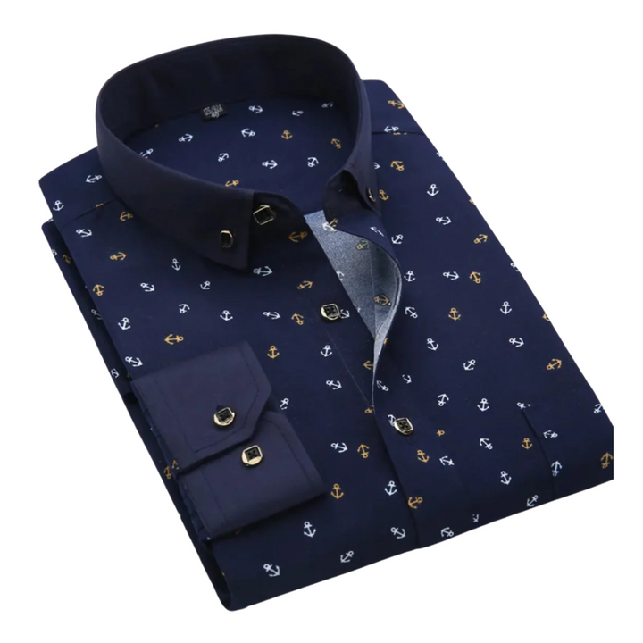 Alejandro | Camisa con estampado tropical
