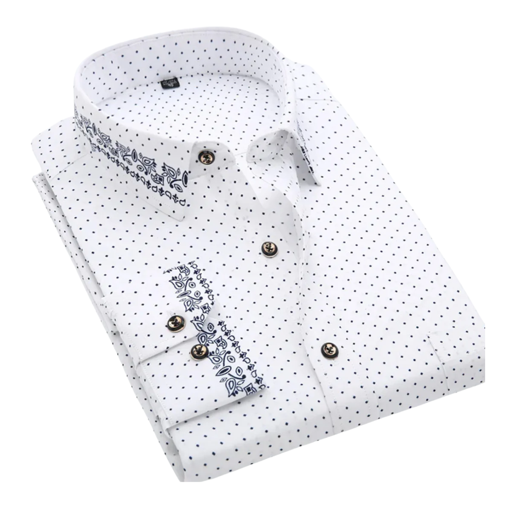 Alejandro | Camisa con estampado tropical