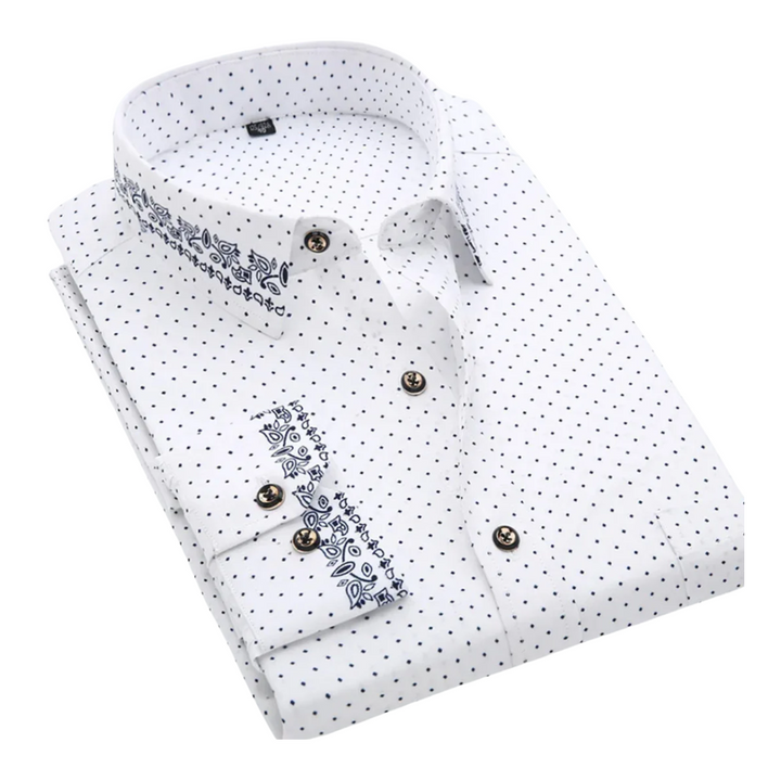 Alejandro | Camisa con estampado tropical