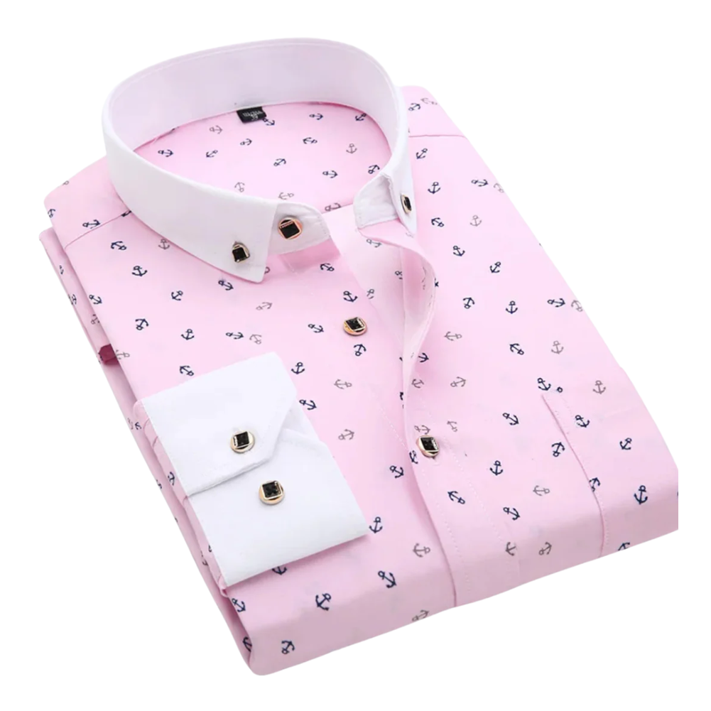 Alejandro | Camisa con estampado tropical
