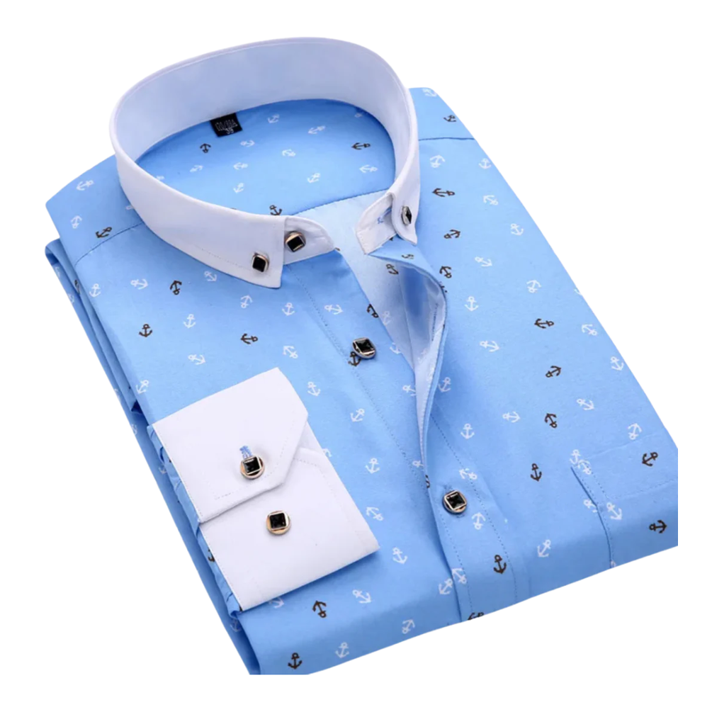 Alejandro | Camisa con estampado tropical