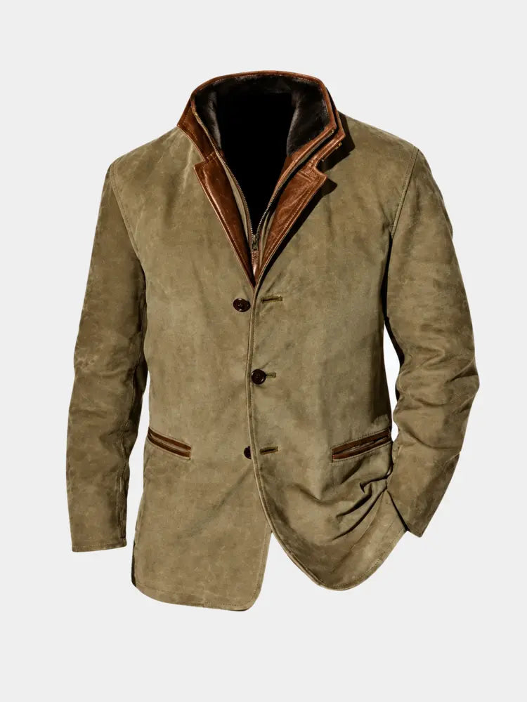 Alfonso | Abrigo vintage de vestir con cuello