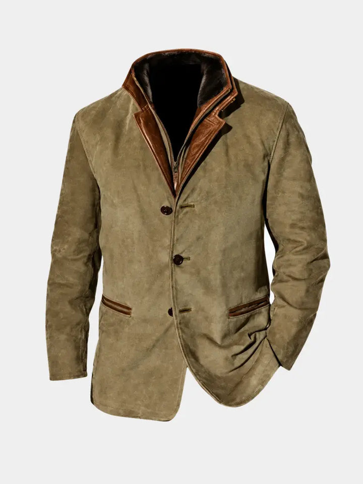 Alfonso | Abrigo vintage de vestir con cuello