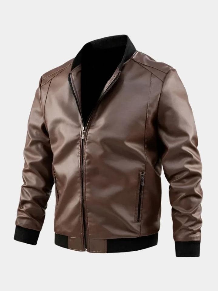 Álvaro | Chaqueta de entretiempo en tono burdeos