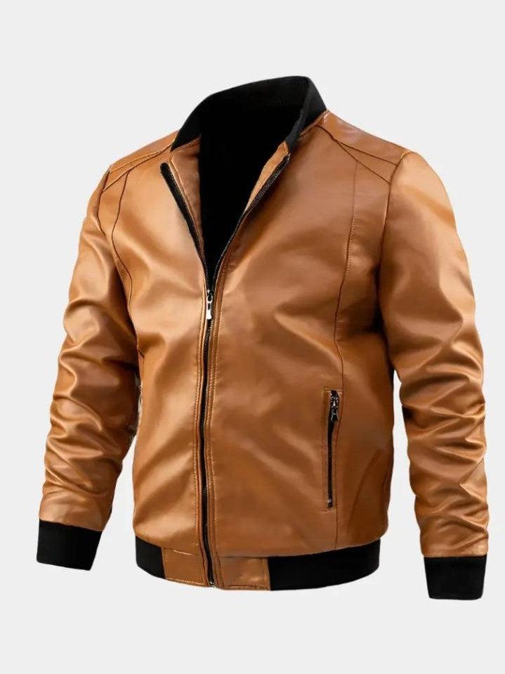 Álvaro | Chaqueta de entretiempo en tono burdeos