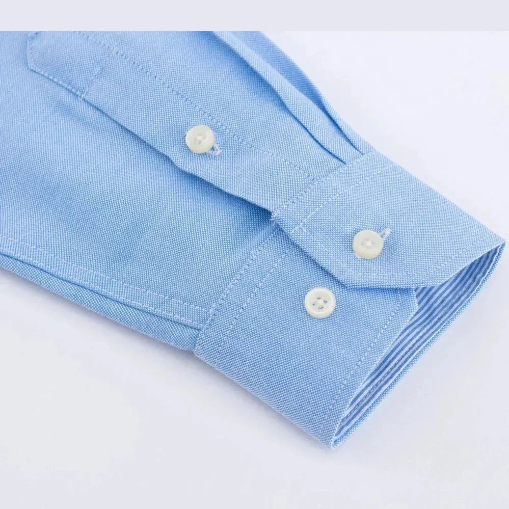 Amador | Camisa verde menta con cuello button-down