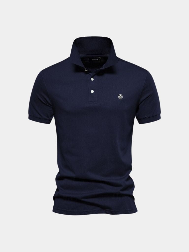 Amaro | Polo clásico azul marino
