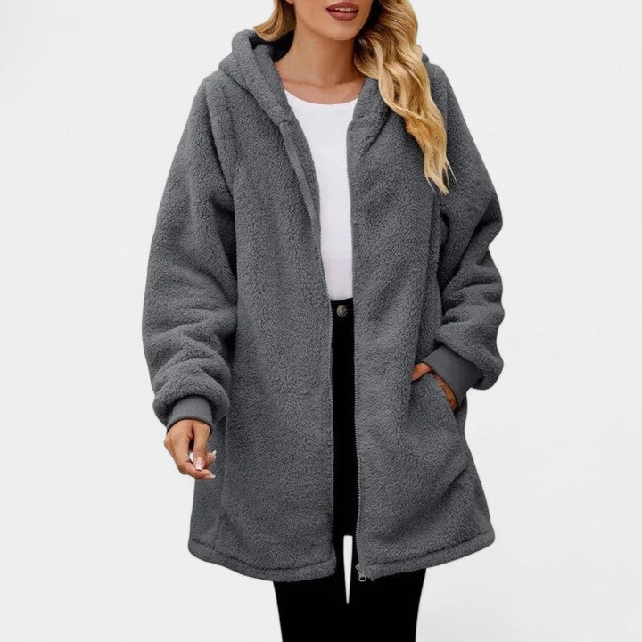 Anabel | Chaqueta de forro polar con capucha