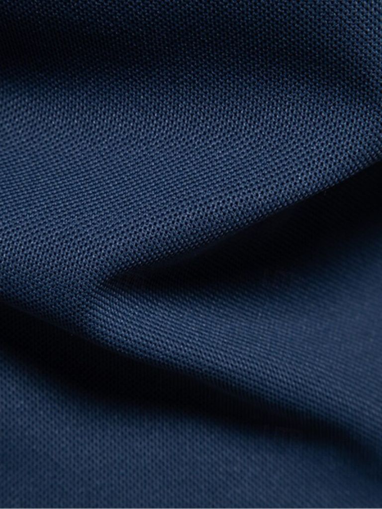 Anacleto | Polo blanco con rayas en contraste